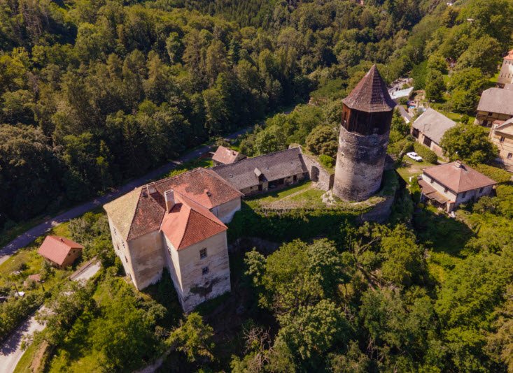 Hrad Pirkštejn, Rataje nad Sázavou, Czechia, Czech Republic (Czechia)